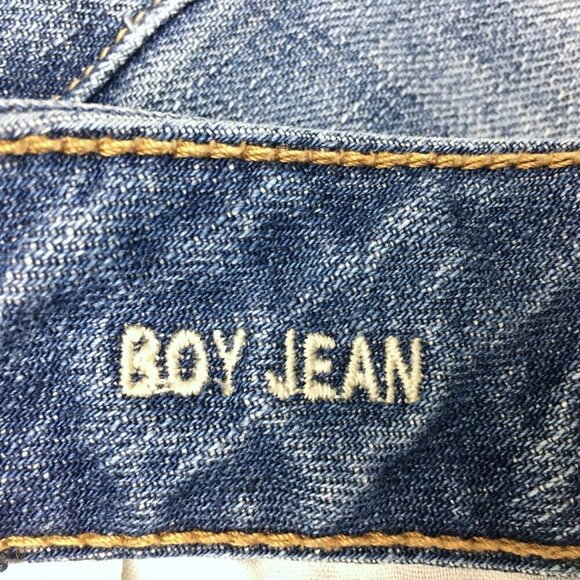 American Eagle Women's Jeans Boy Jean Straight Leg size 4 length 28" - Picture 3 of 12